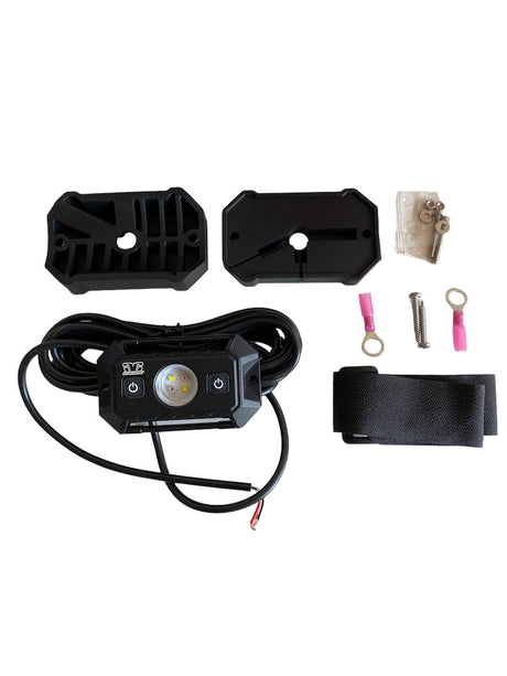 Photo of Interior Dome Light With White & Red LEDs by GGLighting - Premium for UTVs / Side by Sides