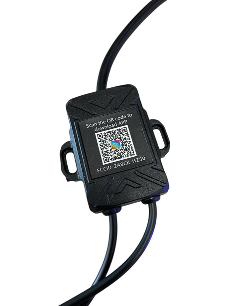 Photo of 2' Full Color RGB Fat Whip Pair With Bluetooth/Remote by GGLighting - Premium for UTVs / Side by Sides