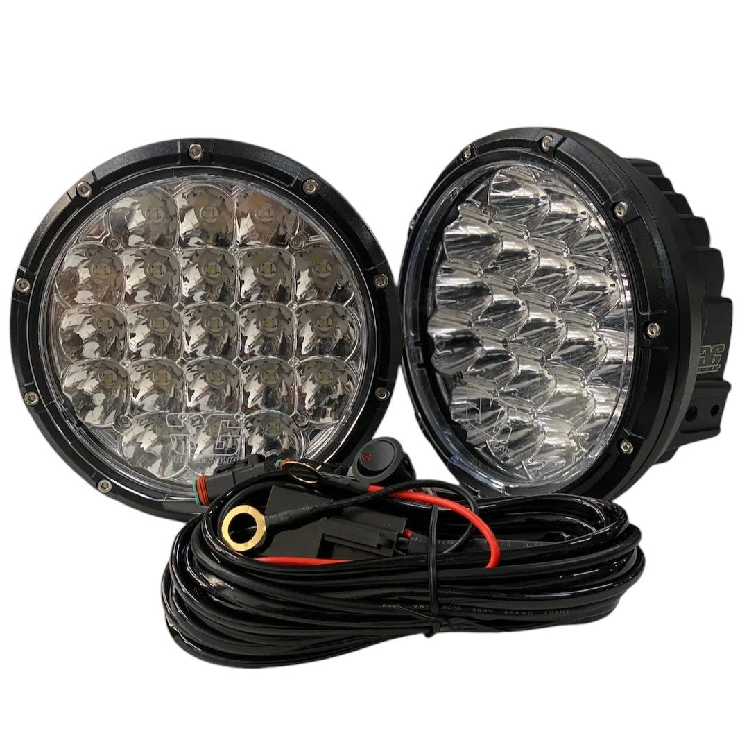 Photo of 7" DayMaker Bundle With Wiring Harness by GGLighting - Premium for UTVs / Side by Sides