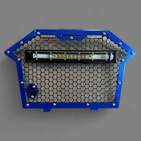 Photo of PRO Grille WITH Lightbar by L&W Fab - Premium Accessories for UTVs / Side by Sides