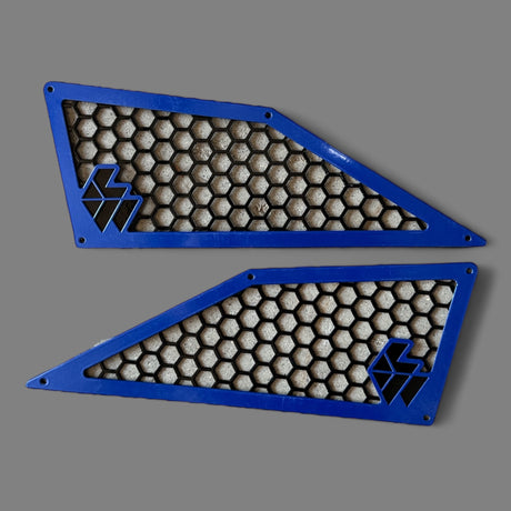 Photo of RZR XP TURBO/ TURBO S- SIDE VENT COVERS by L&W Fab - Premium Grilles for UTVs / Side by Sides