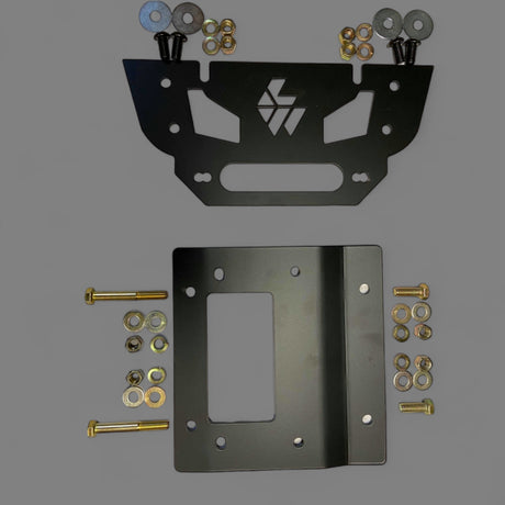 Photo of Kawasaki Winch Mount by L&W Fab - Premium Accessories for UTVs / Side by Sides