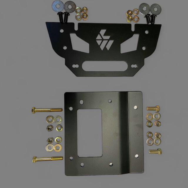 Photo of Kawasaki Winch Mount by L&W Fab - Premium Accessories for UTVs / Side by Sides