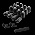 Spline Drive Lug Nuts Kit 12mm x 1.50 with Slim Profile Spline Drive Socket