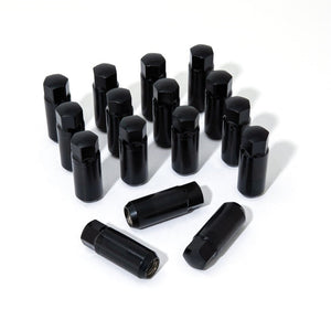 Gorilla Black Race Lug Kit - 12mm x 1.50 - 2.15"