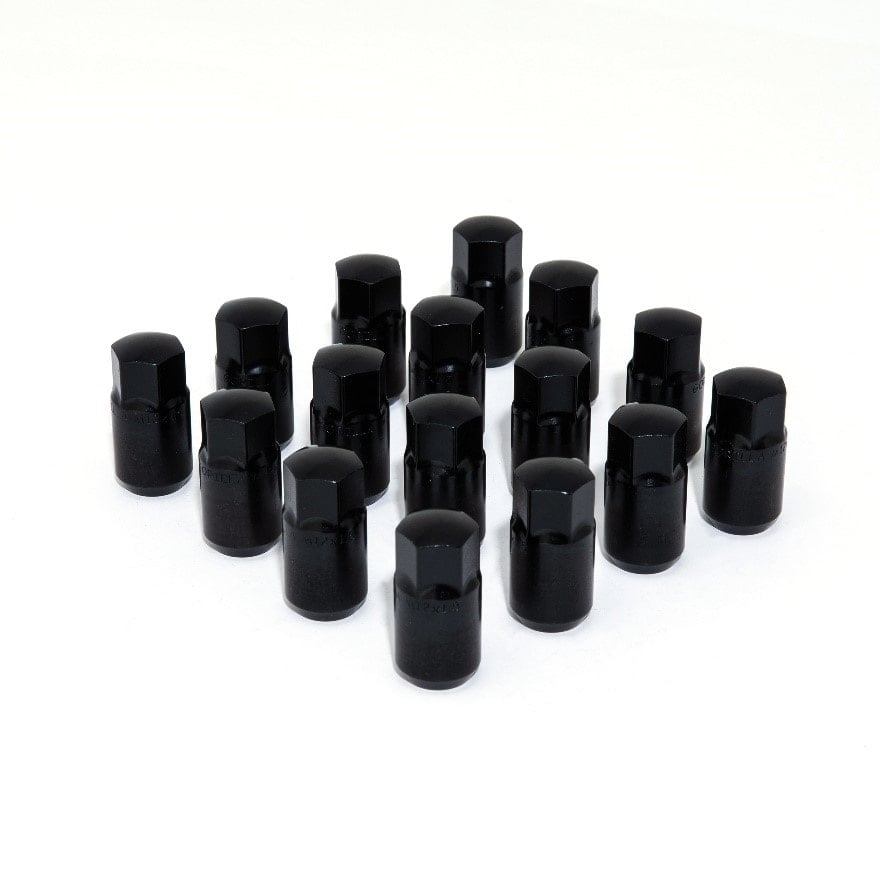 Photo of Gorilla Black Race Lug Kit - 12mm x 1.50 - 1.55" by Gorilla Automotive - Premium Lug Nuts & Studs for UTVs / Side by Sides