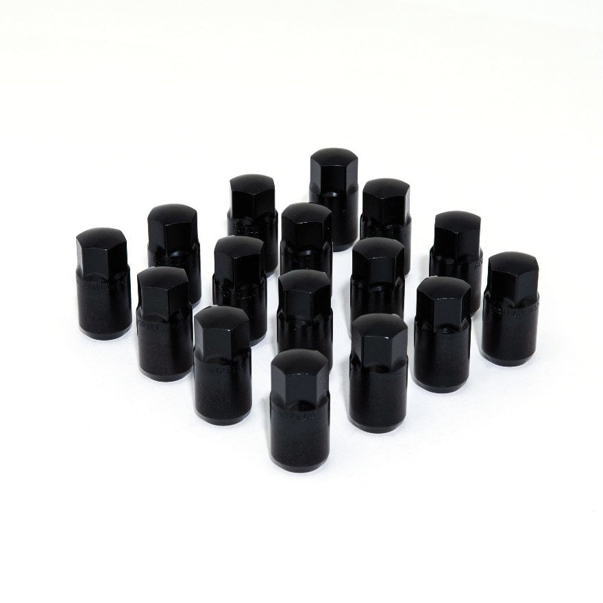 Gorilla Black Race Lug Kit - 12mm x 1.50 - 1.55"