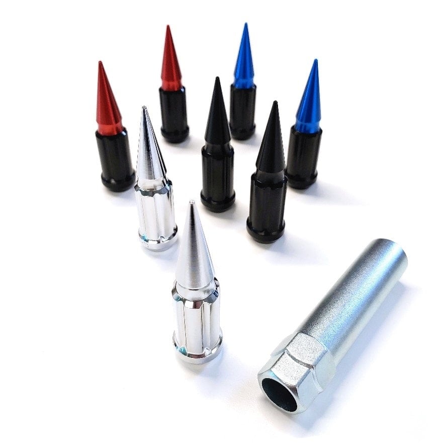 Photo of Gorilla Spiked Lug Kit - 12mm x 1.50 by Gorilla Automotive - Premium Lug Nuts & Studs for UTVs / Side by Sides