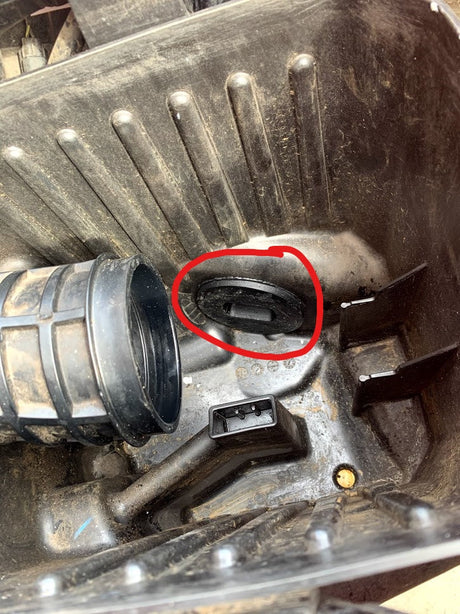 Photo of Honda Second AirBox (Resonator) Delete Plug by Knight ATV - Premium Apparel & Accessories for UTVs / Side by Sides