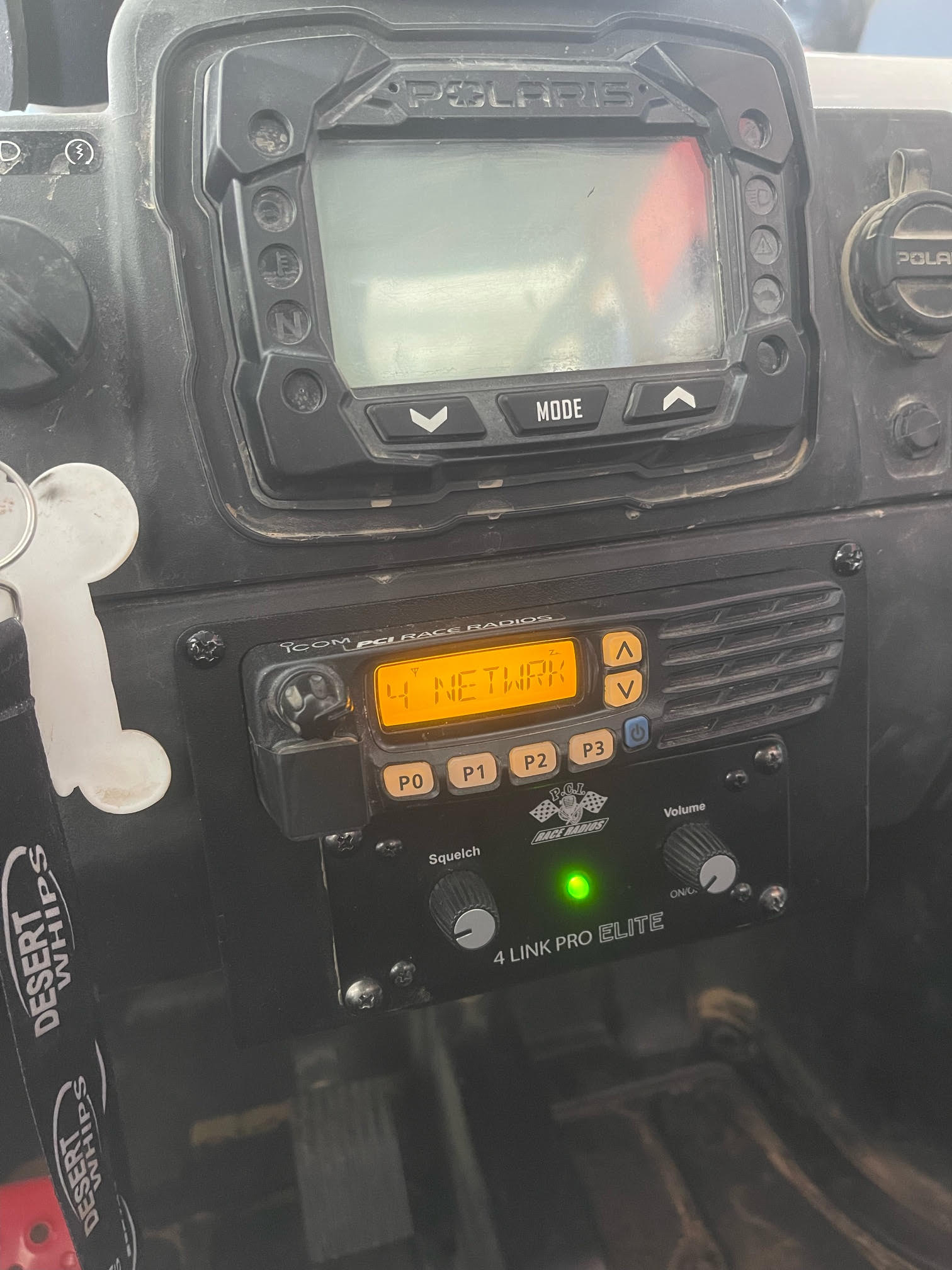 Photo of SFM Polaris 200 EFI PCI Kenwood Mount by StayFlush Motorsports - Premium for UTVs / Side by Sides