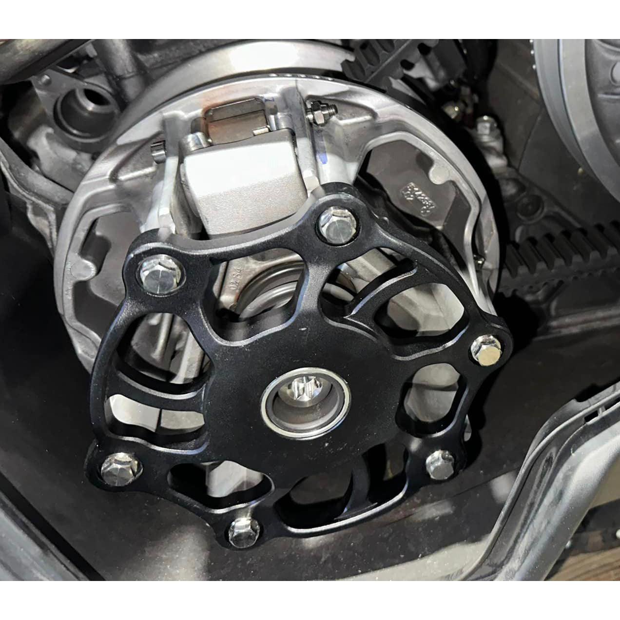 Photo of RPM SXS RPM RMK Boost & 9r P22 Billet Lightweight COOLER Primary Clutch Cover Brace by RPM SXS - Premium for UTVs / Side by Sides