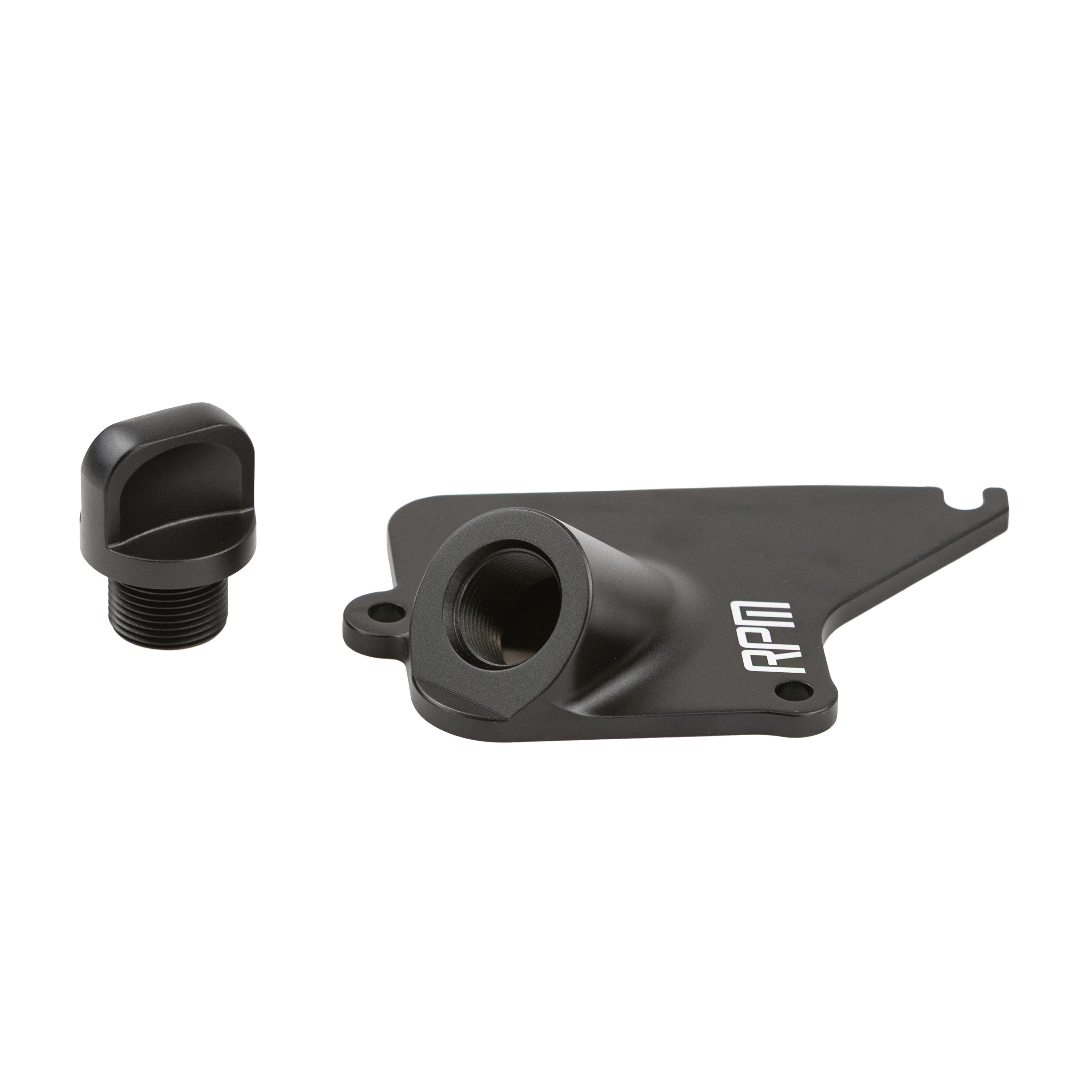 Photo of RPM SXS RPM Polaris RZR Pro R Oil Filler Adapter Plate / Turbo Return by RPM SXS - Premium for UTVs / Side by Sides