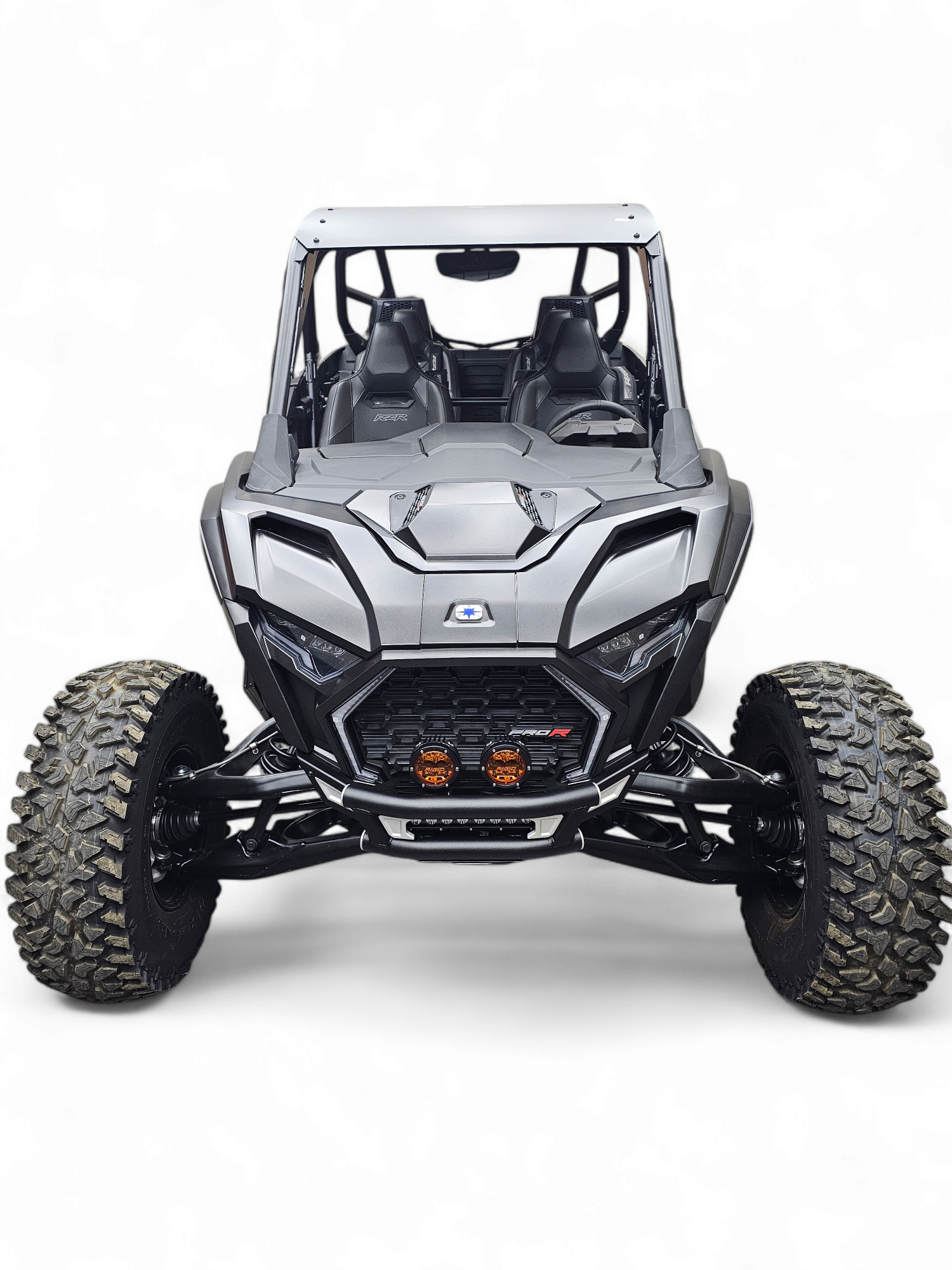 Photo of 2022 + Polaris Pro R, Pro S, Turbo R Amp Front Bumper by Elektric Offroad - Premium for UTVs / Side by Sides