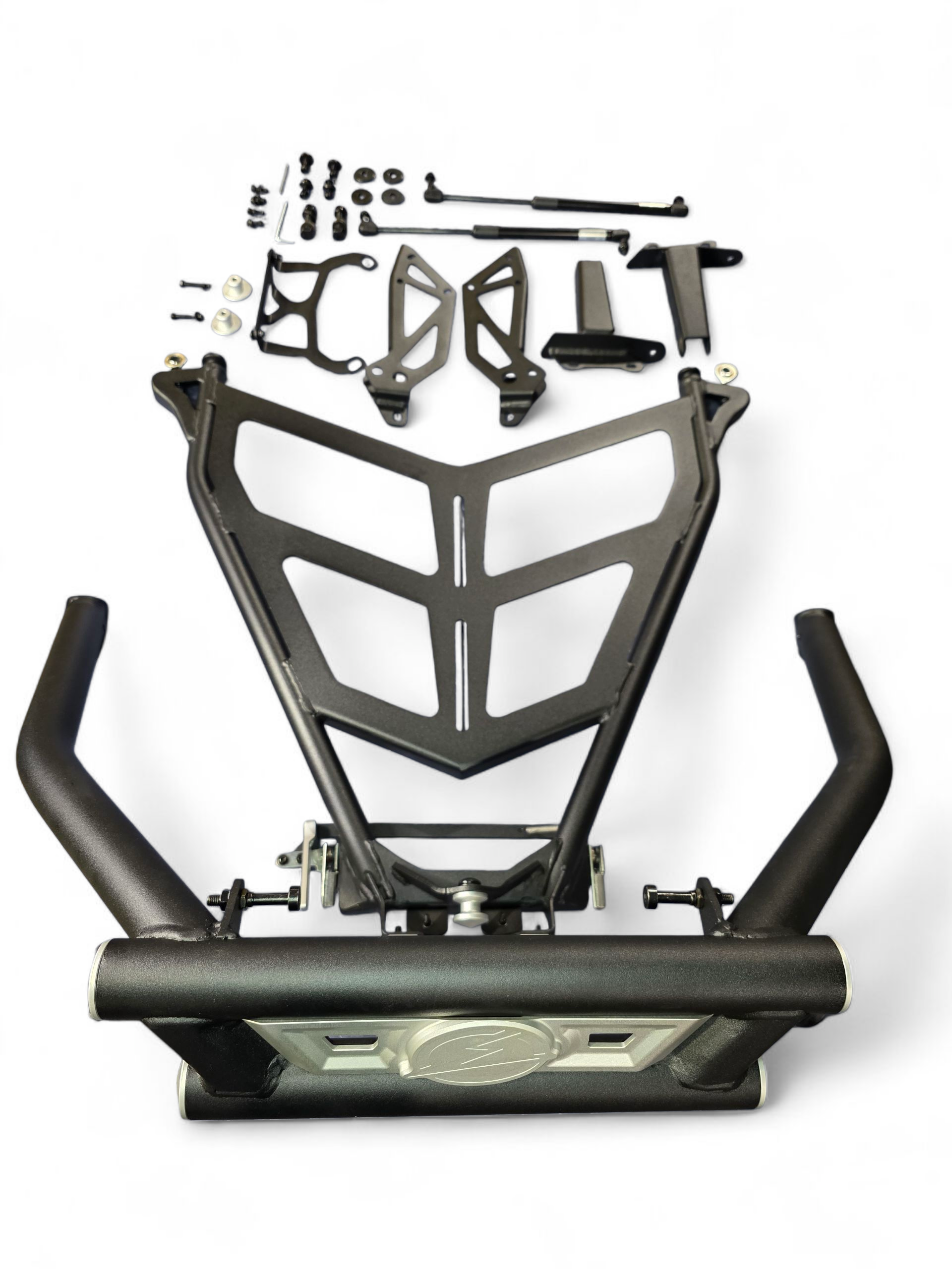 Photo of 2022+ Polaris RZR Pro R Amp Rear Tire Rack Rear Bumper Combo by Elektric Offroad - Premium for UTVs / Side by Sides