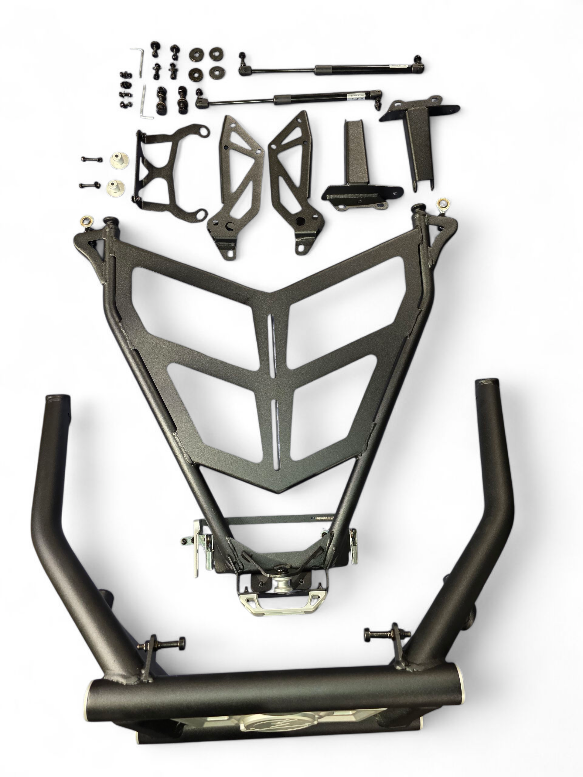 Elektric Offroad - 2022+ Polaris RZR Pro R Amp Rear Tire Rack Rear Bumper Combo