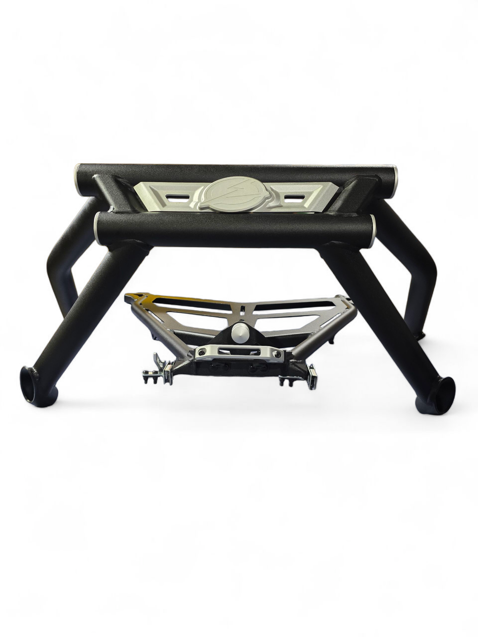 Photo of 2022+ Polaris RZR Pro R Amp Rear Tire Rack Rear Bumper Combo by Elektric Offroad - Premium for UTVs / Side by Sides