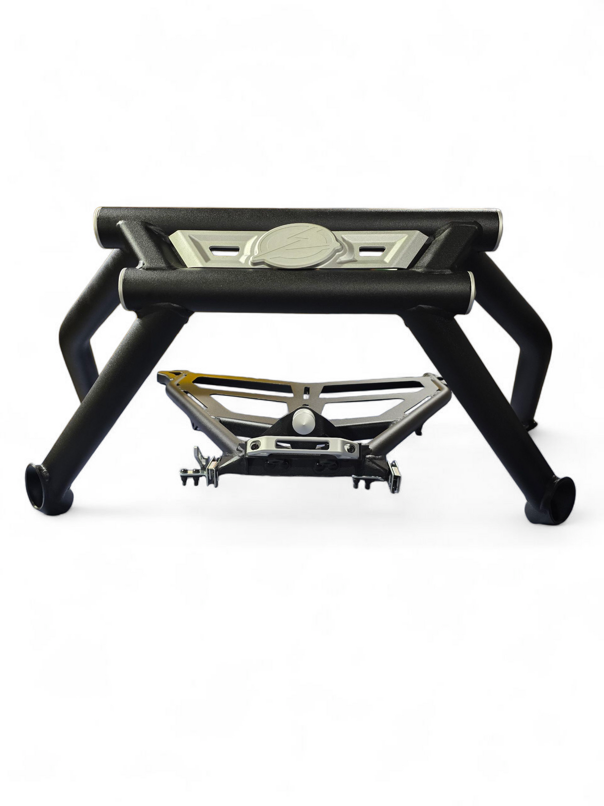 2022+ Polaris RZR Pro R Amp Style Spare Tire Rack Rear Bumper Combo