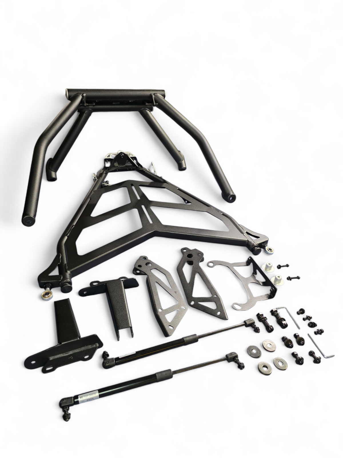 2022+ Polaris RZR Pro R Amp Style Spare Tire Rack Rear Bumper Combo