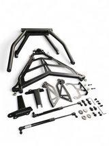 2022+ Polaris RZR Pro R Amp Style Spare Tire Rack Rear Bumper Combo