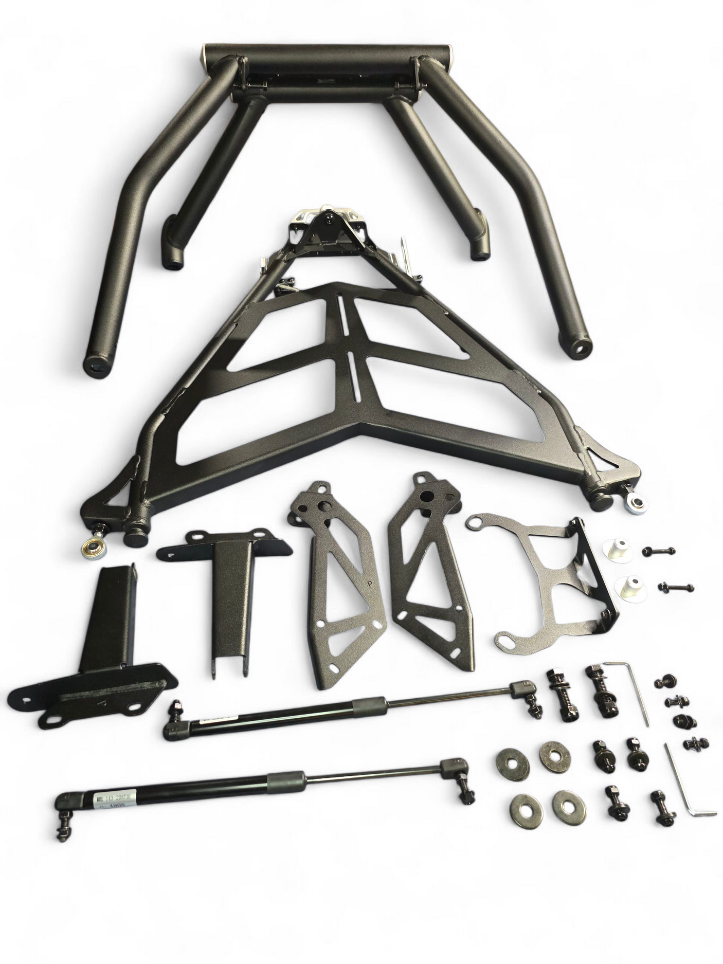 2022+ Polaris RZR Pro R Amp Style Spare Tire Rack Rear Bumper Combo