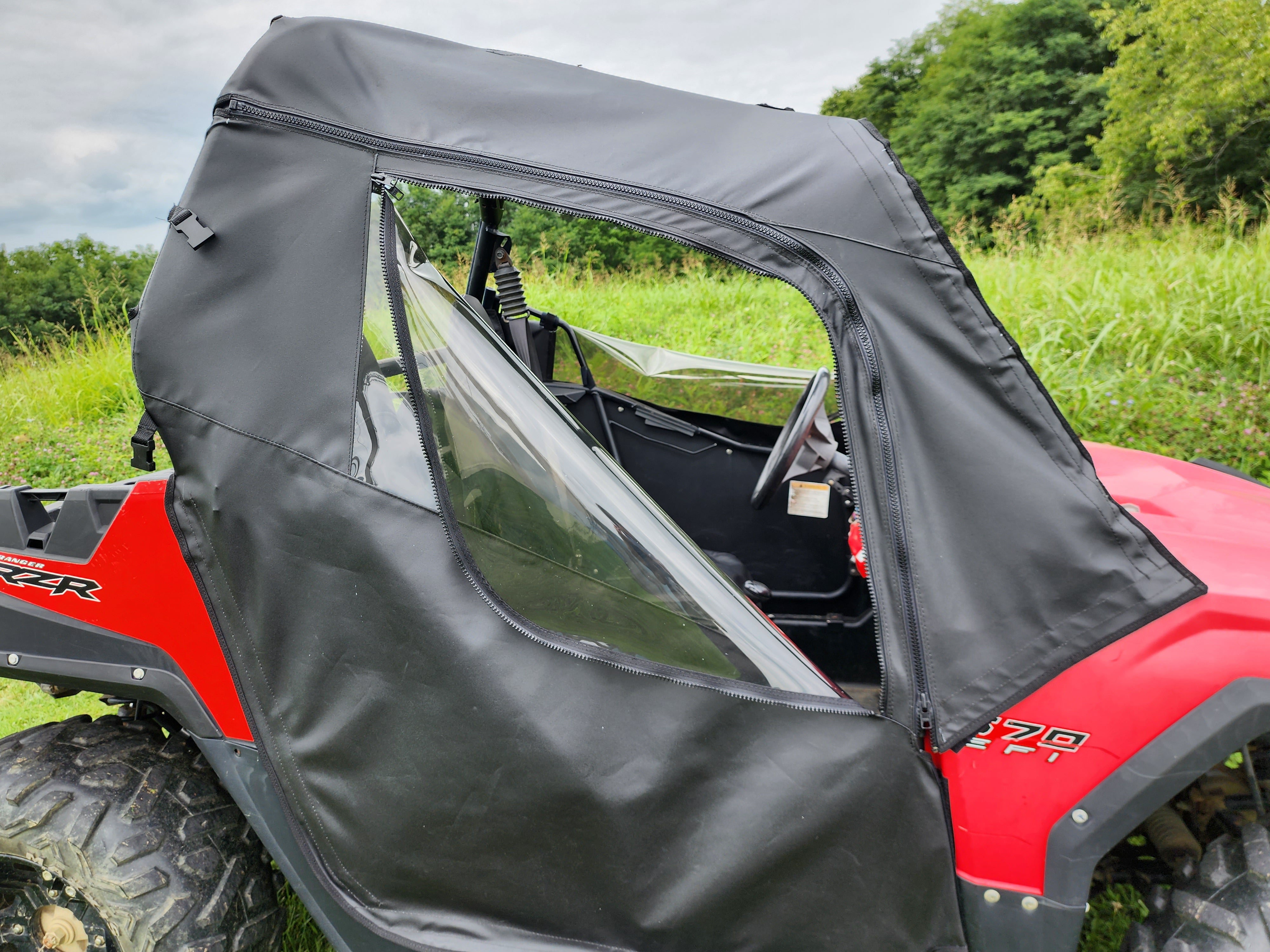 Photo of Polaris RZR 570/800/900 - Full Cab Enclosure for Hard Windshield by 3 Star UTV - Premium Enclosures for UTVs / Side by Sides
