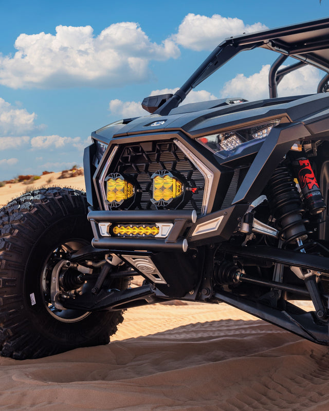 Photo of 2022 + Polaris Pro R, Pro S, Turbo R Amp Front Bumper by Elektric Offroad - Premium for UTVs / Side by Sides
