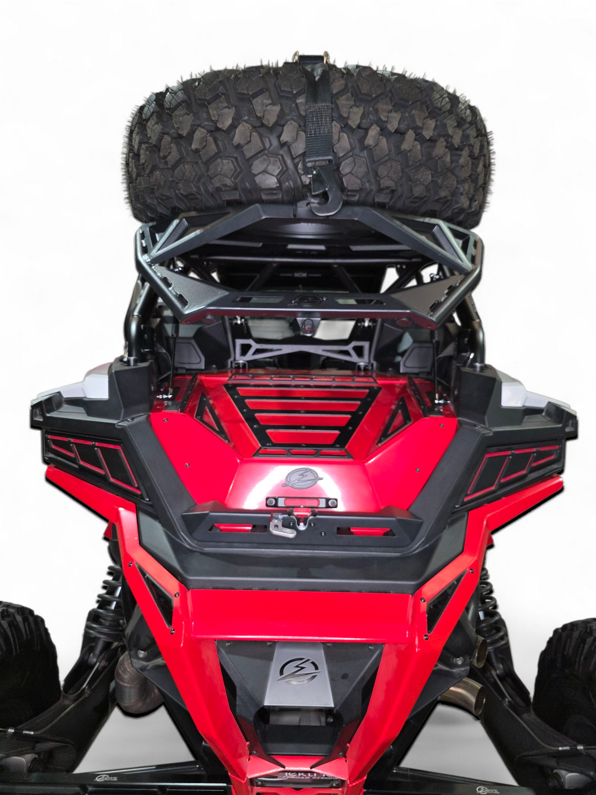 2020+ Polaris RZR Pro XP / Pro R / Turbo R High Clearance Tire Rack by Elektric Offroad