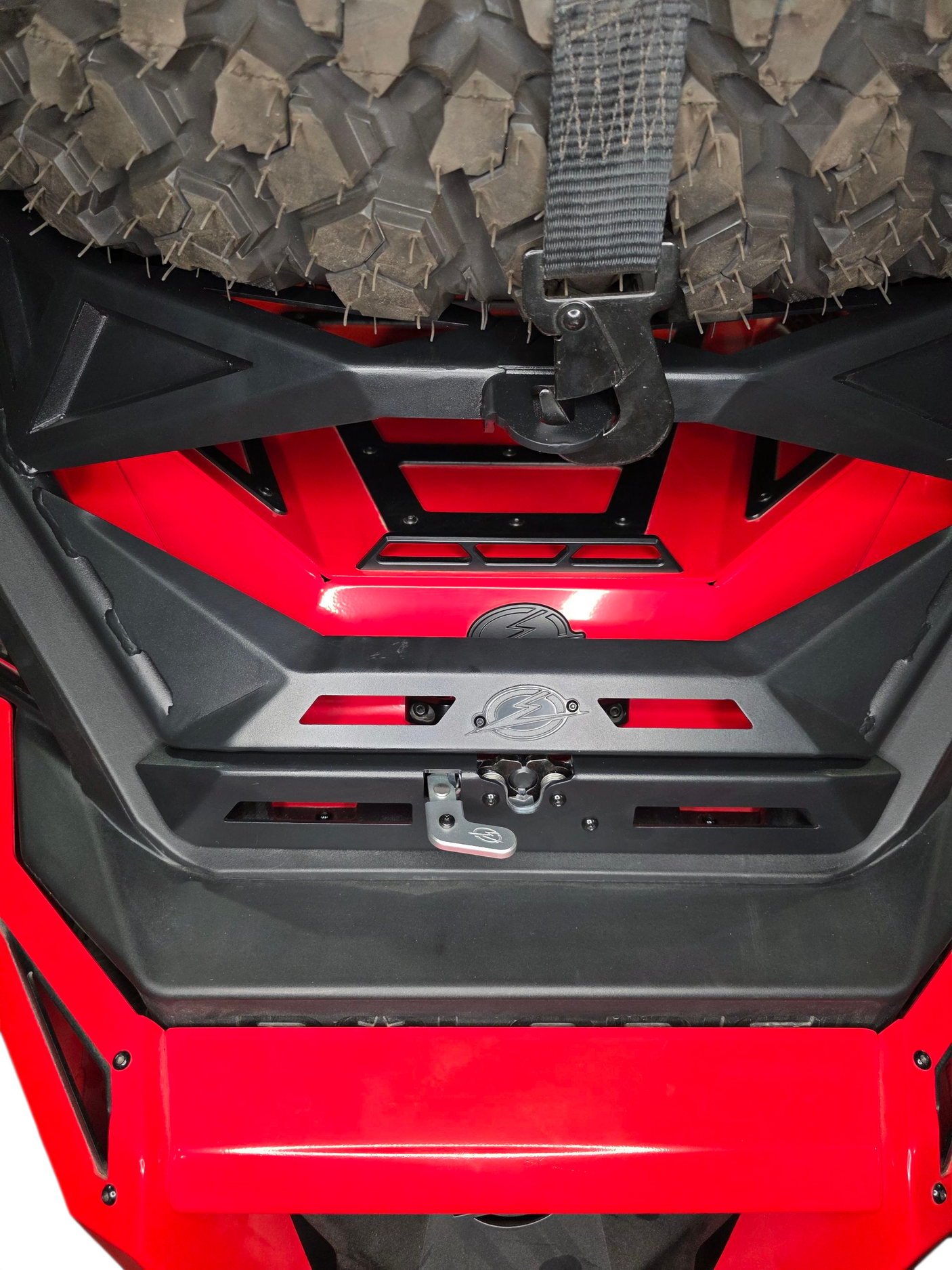 2020+ Polaris RZR Pro XP / Pro R / Turbo R High Clearance Tire Rack by Elektric Offroad