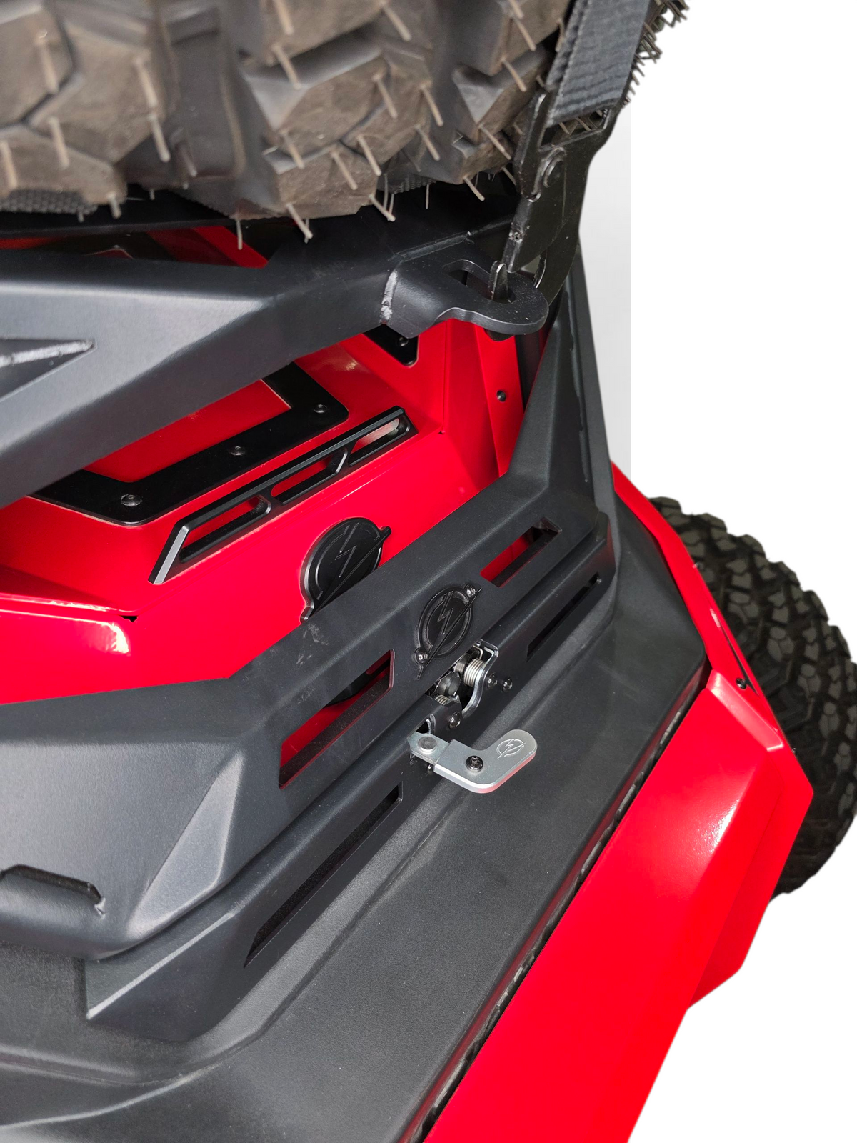 2020+ Polaris RZR Pro XP / Pro R / Turbo R High Clearance Tire Rack by Elektric Offroad