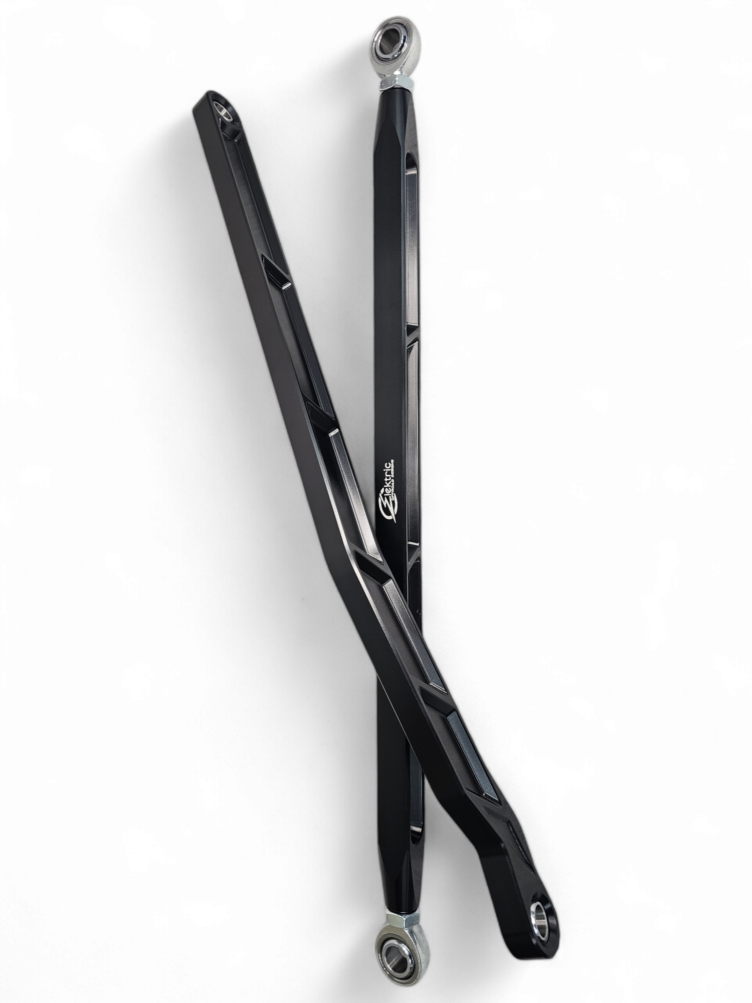 Photo of 2022 to Current Polaris RZR Pro R, Pro S, Turbo R High Clearance Radius Rods in Black Finish by Elektric Offroad - Premium 2022 to Current Polaris RZR Pro R, Pro S, Turbo R High Clearance Radius Rods in Black Finish for UTVs / Side by Sides