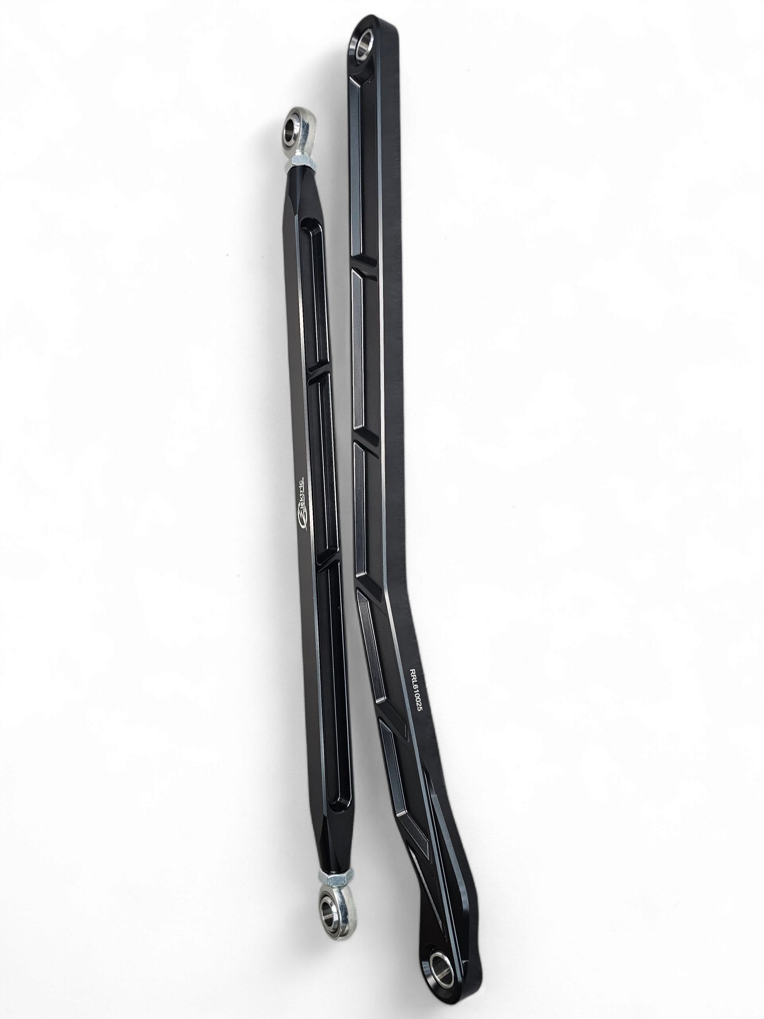Photo of 2022 to Current Polaris RZR Pro R, Pro S, Turbo R High Clearance Radius Rods in Black Finish by Elektric Offroad - Premium 2022 to Current Polaris RZR Pro R, Pro S, Turbo R High Clearance Radius Rods in Black Finish for UTVs / Side by Sides