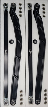 High Clearance Radius Rods for Polaris RZR Pro R, Pro S, Turbo R (Black)