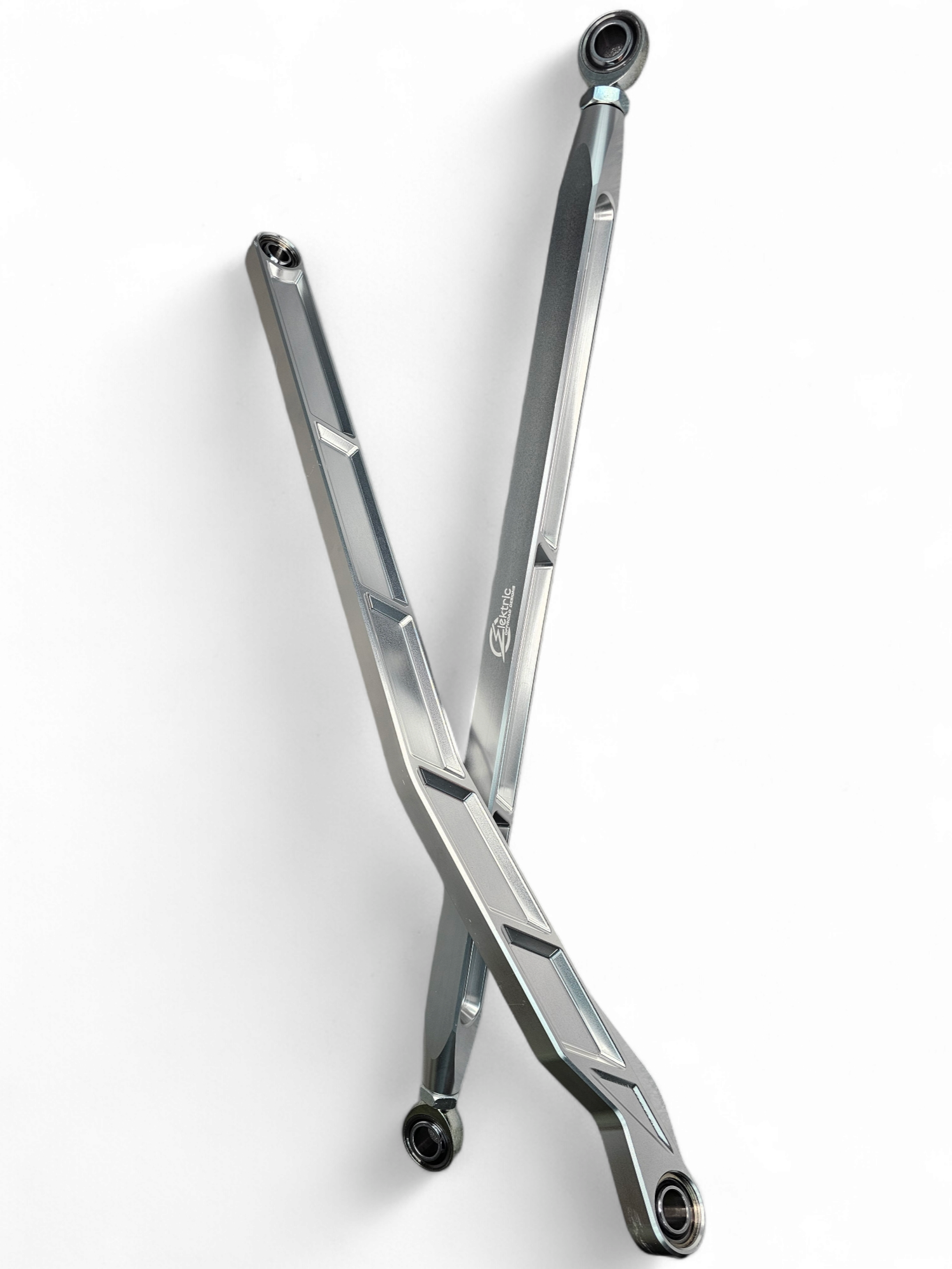 Photo of 2022 to Current Polaris RZR Pro R, Pro S, Turbo R High Clearance Radius Rods in Clear Finish by Elektric Offroad - Premium 2022 to Current Polaris RZR Pro R, Pro S, Turbo R High Clearance Radius Rods in Clear Finish for UTVs / Side by Sides