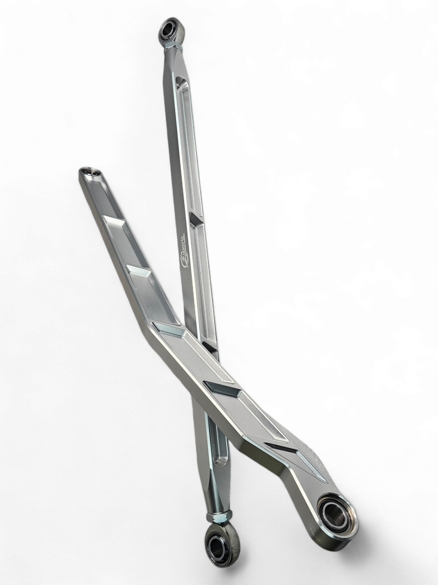 Photo of 2022 to Current Polaris RZR Pro R, Pro S, Turbo R High Clearance Radius Rods in Clear Finish by Elektric Offroad - Premium 2022 to Current Polaris RZR Pro R, Pro S, Turbo R High Clearance Radius Rods in Clear Finish for UTVs / Side by Sides