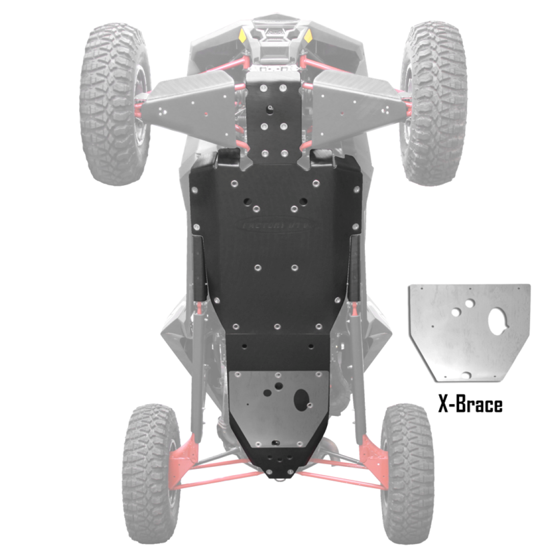Photo of Polaris RZR RS1 UHMW Skid Plate by Factory UTV - Premium Skid Plates for UTVs / Side by Sides
