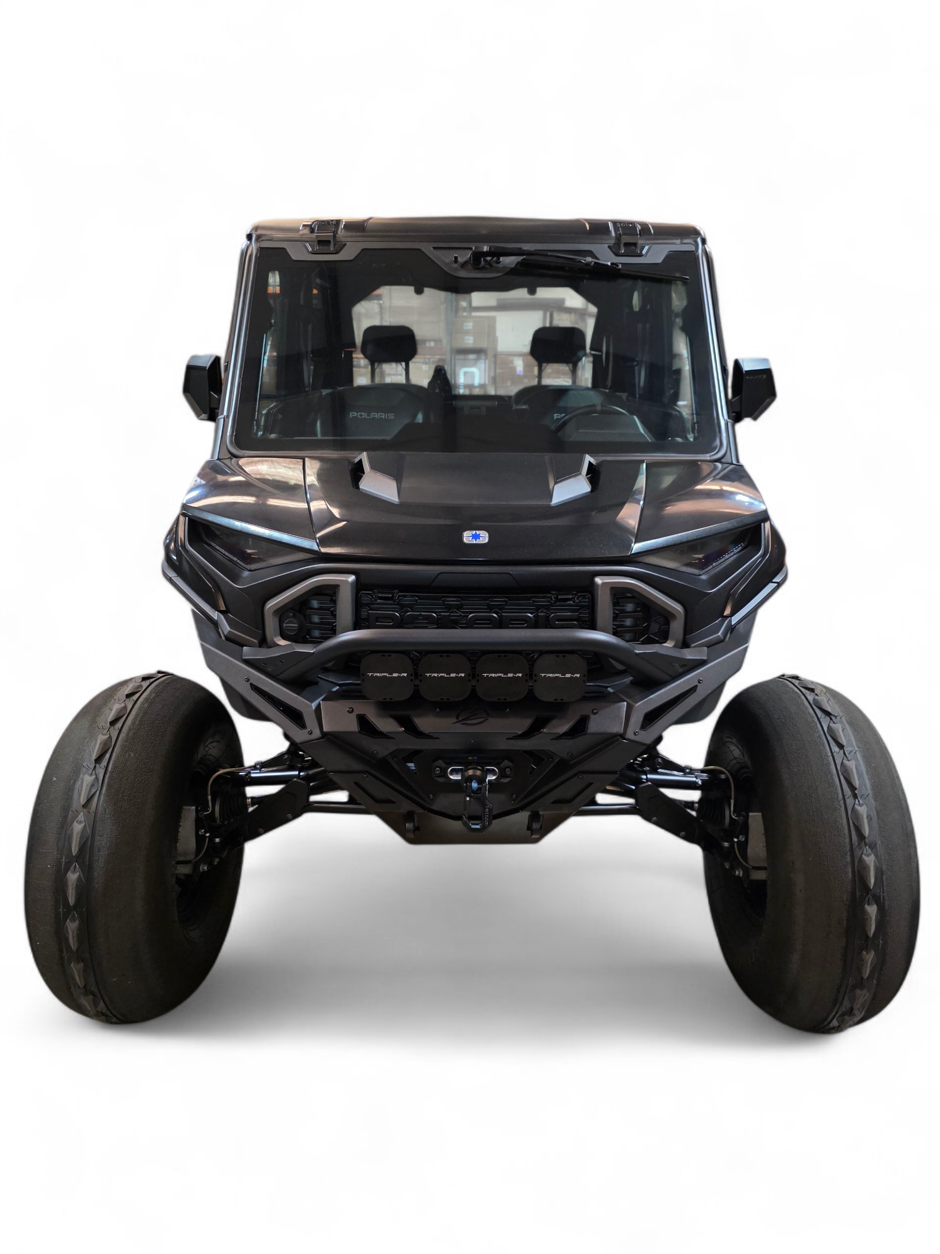 Photo of 2024+ Polaris Ranger 1500 XD Volt Front Bumper by Elektric Offroad - Premium for UTVs / Side by Sides