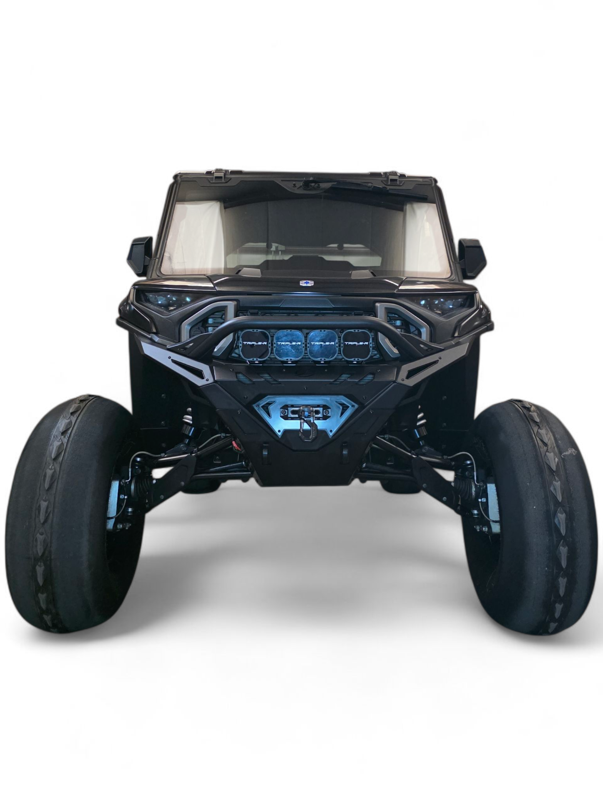 Photo of 2024+ Polaris Ranger 1500 XD Volt Front Bumper by Elektric Offroad - Premium for UTVs / Side by Sides