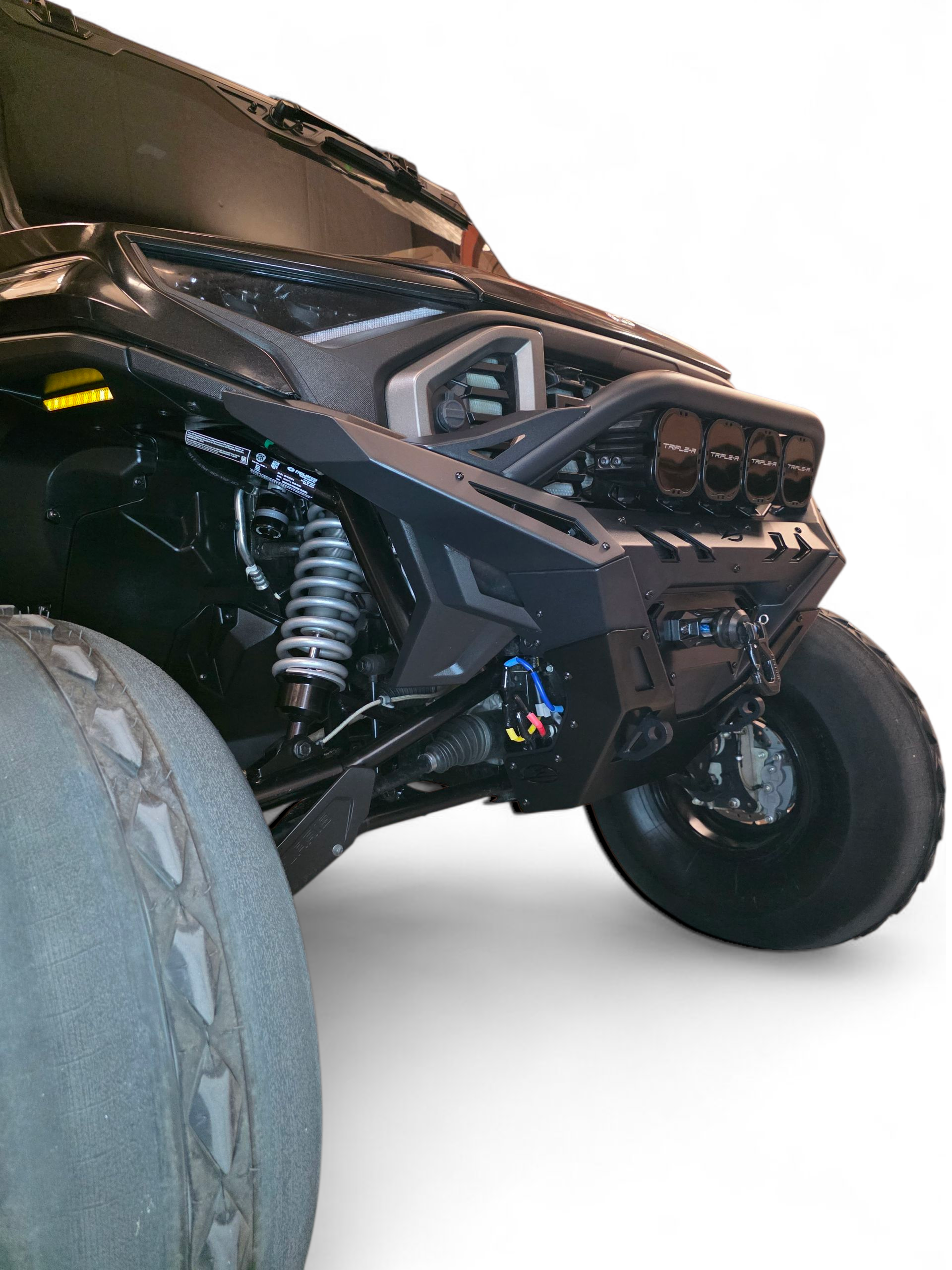 Photo of 2024+ Polaris Ranger 1500 XD Volt Front Bumper by Elektric Offroad - Premium for UTVs / Side by Sides