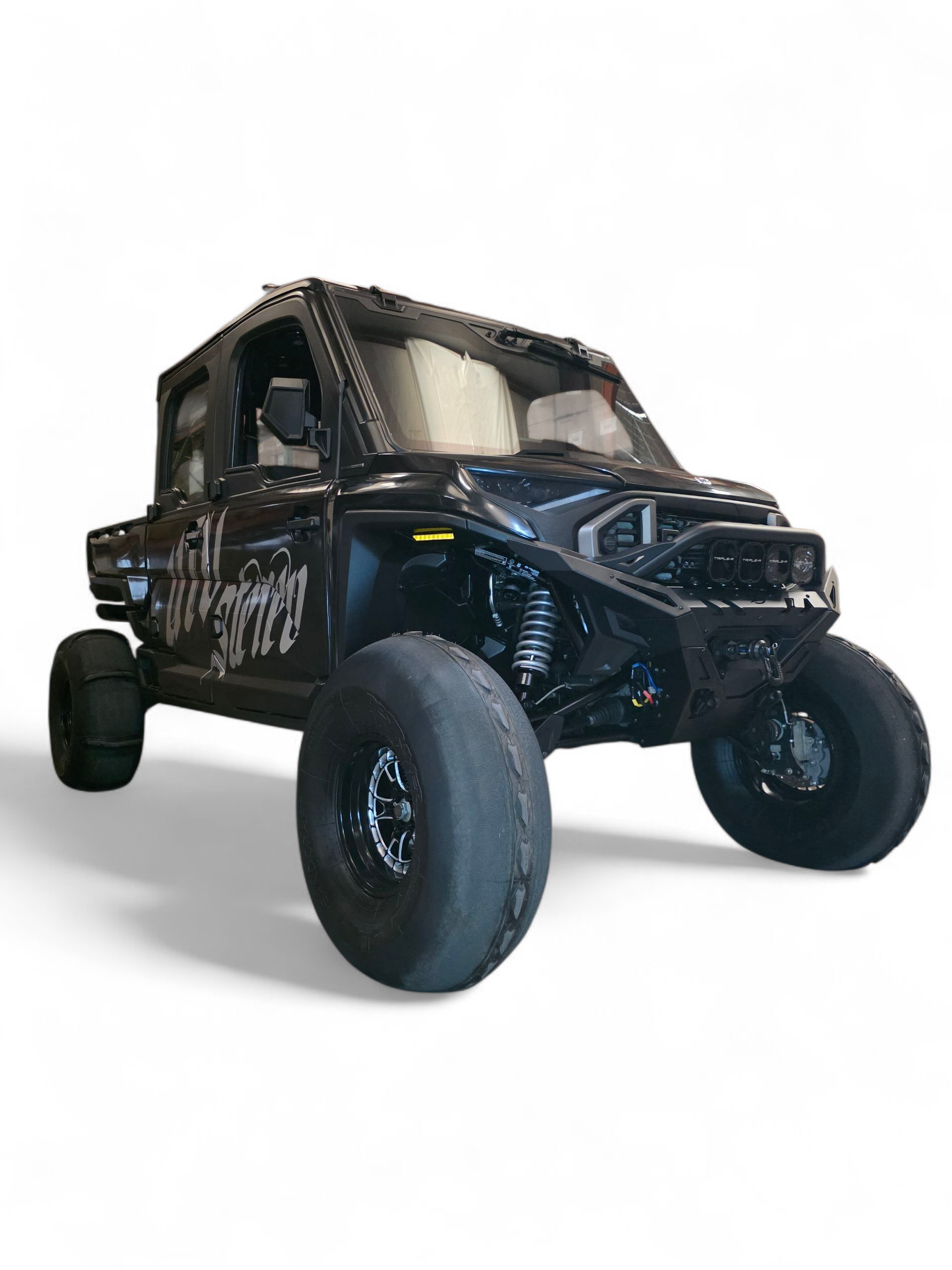 Photo of 2024+ Polaris Ranger 1500 XD Volt Front Bumper by Elektric Offroad - Premium for UTVs / Side by Sides