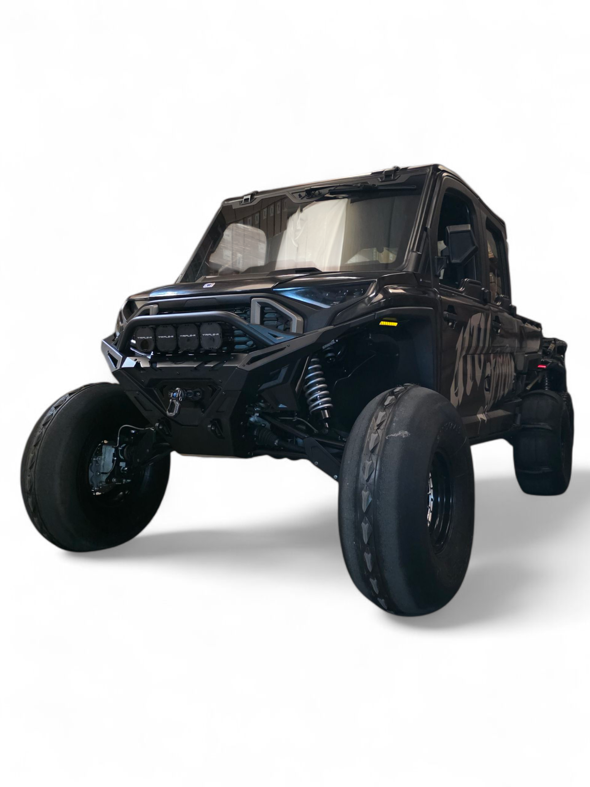 Photo of 2024+ Polaris Ranger 1500 XD Volt Front Bumper by Elektric Offroad - Premium for UTVs / Side by Sides