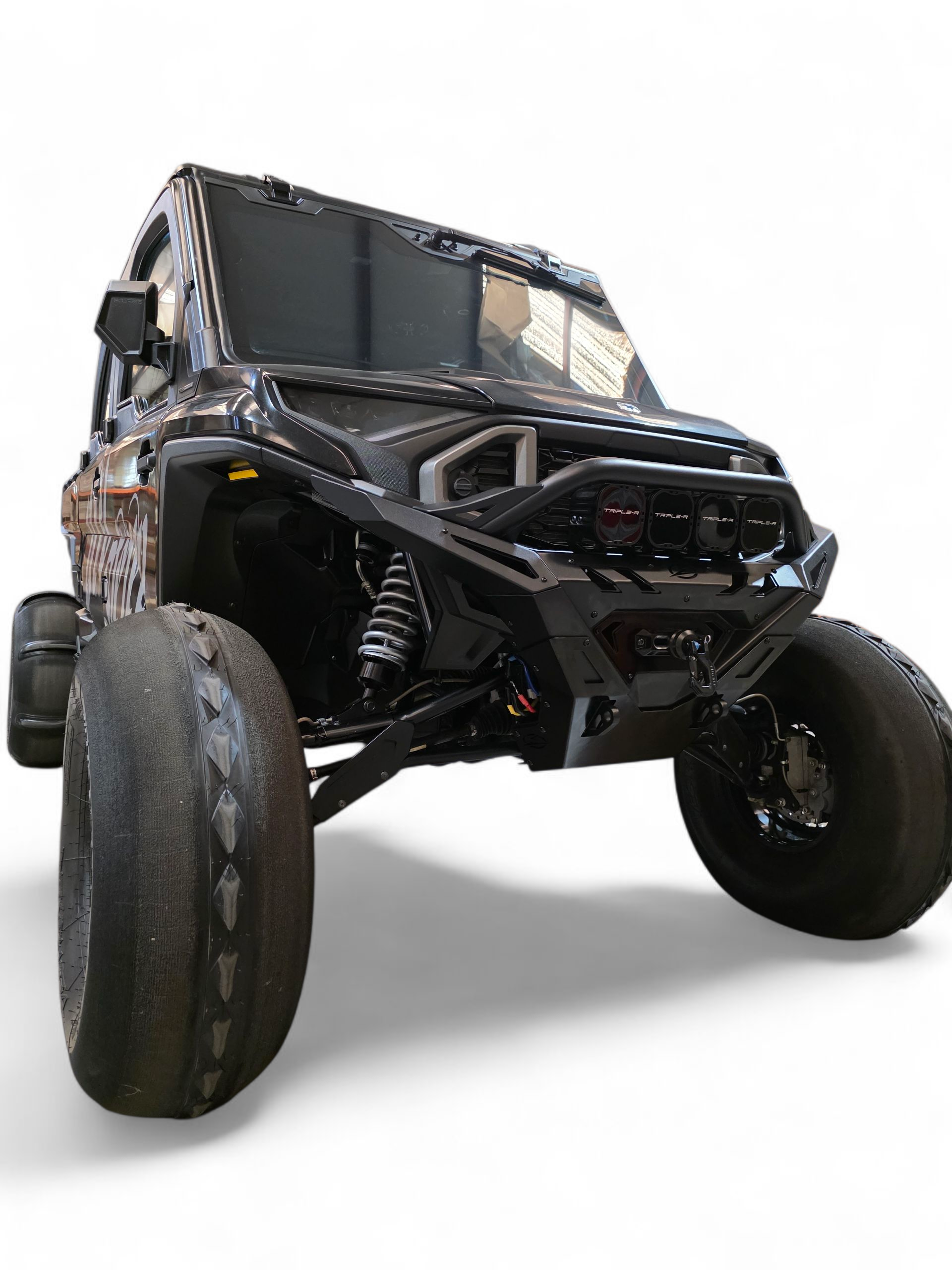 Photo of 2024+ Polaris Ranger 1500 XD Volt Front Bumper by Elektric Offroad - Premium for UTVs / Side by Sides