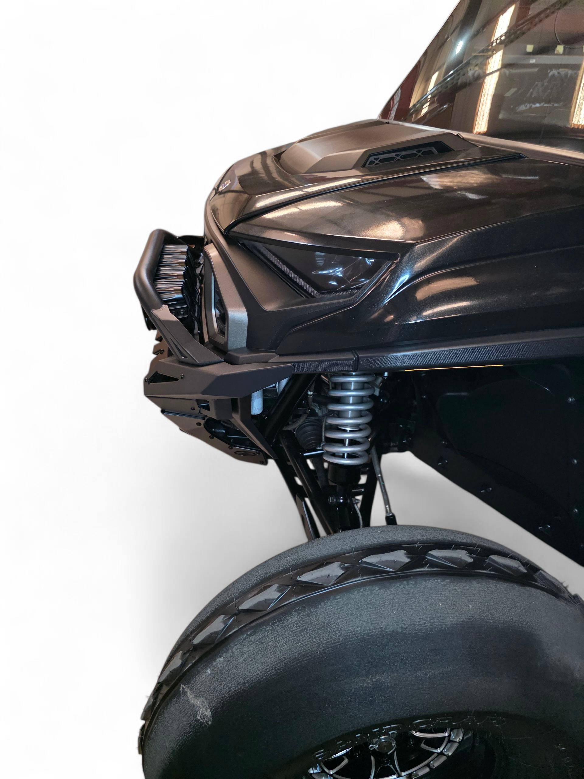 Photo of 2024+ Polaris Ranger 1500 XD Volt Front Bumper by Elektric Offroad - Premium for UTVs / Side by Sides