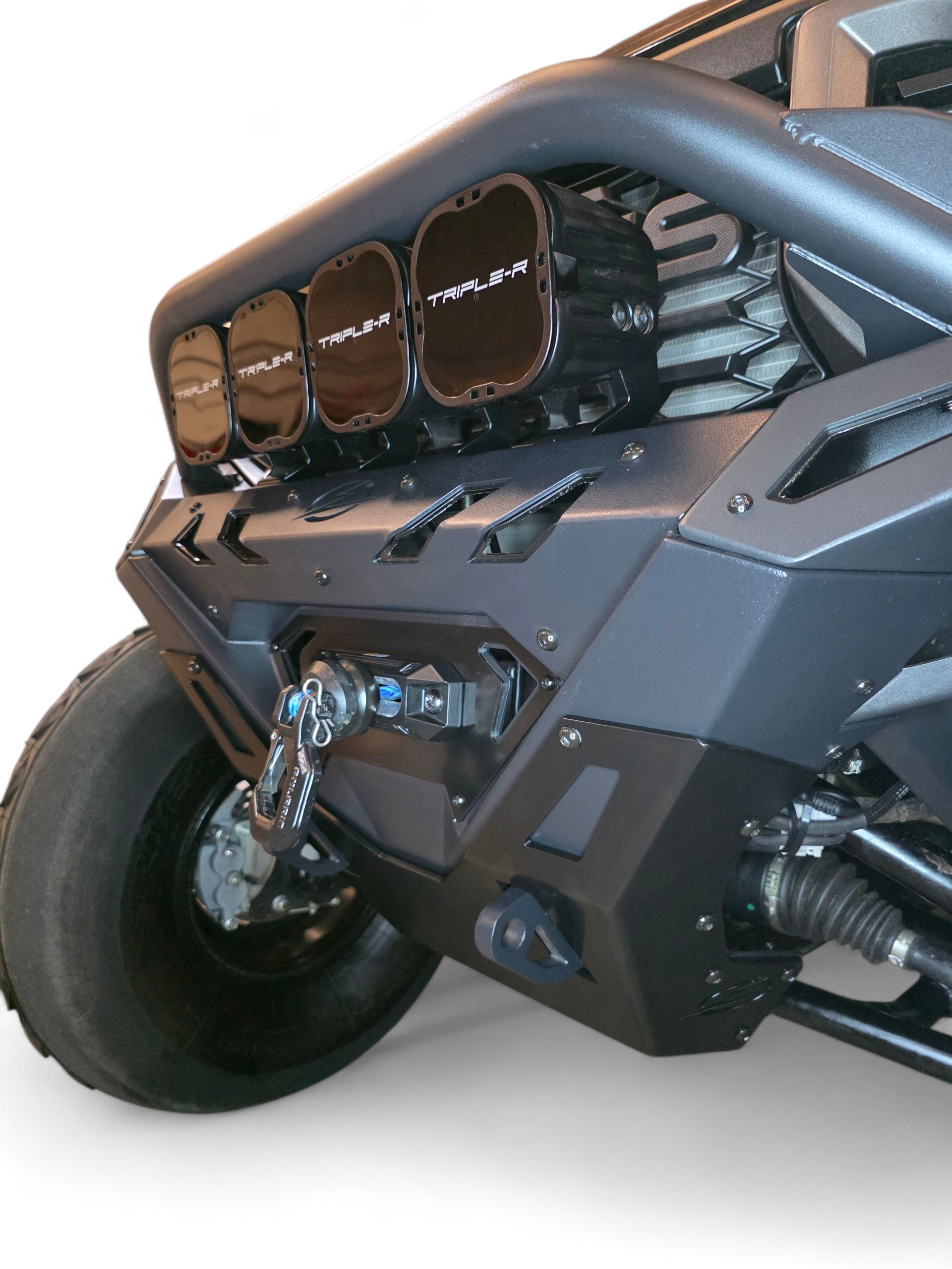Photo of 2024+ Polaris Ranger 1500 XD Volt Front Bumper by Elektric Offroad - Premium for UTVs / Side by Sides