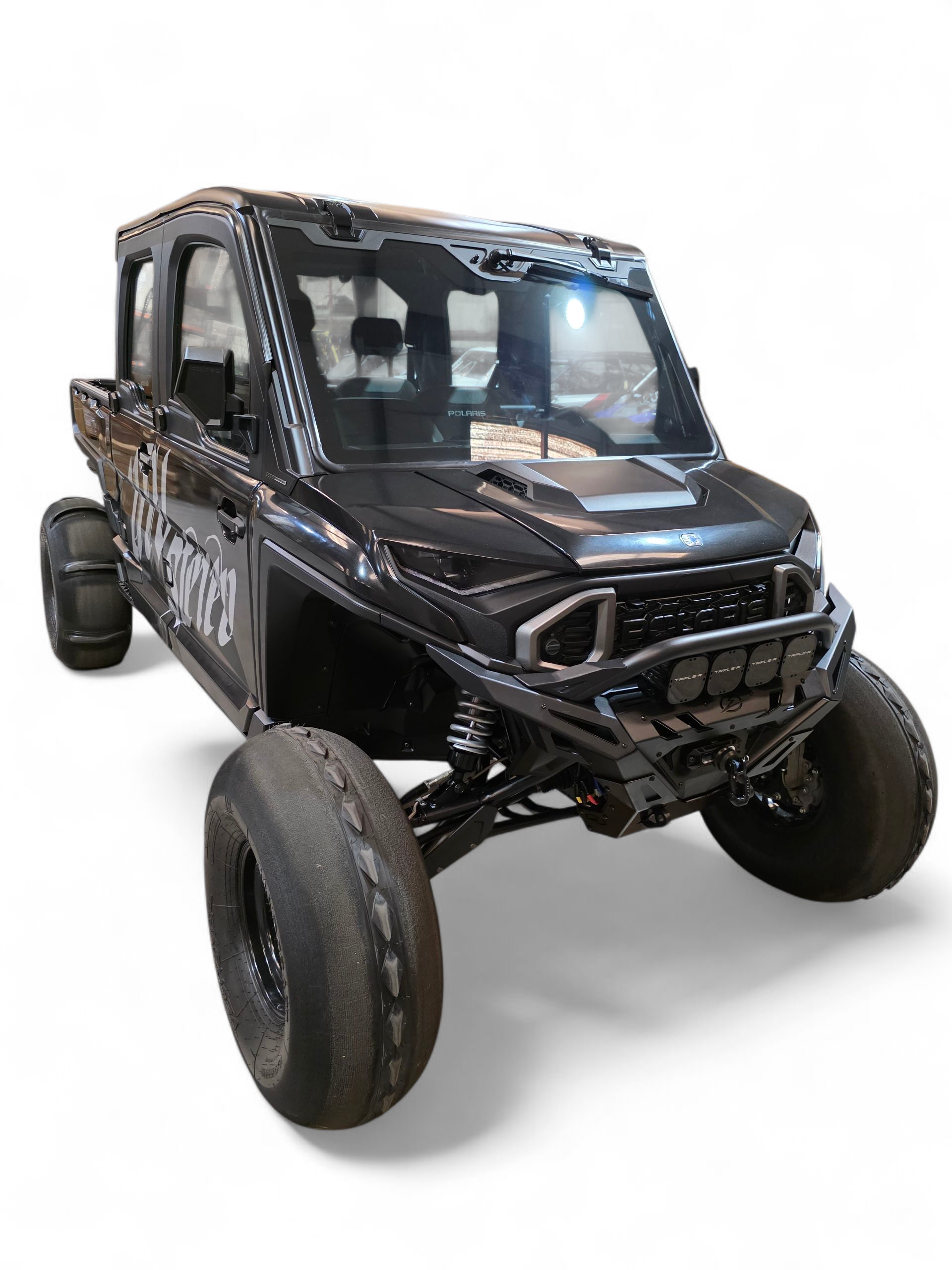 Photo of 2024+ Polaris Ranger 1500 XD Volt Front Bumper by Elektric Offroad - Premium for UTVs / Side by Sides