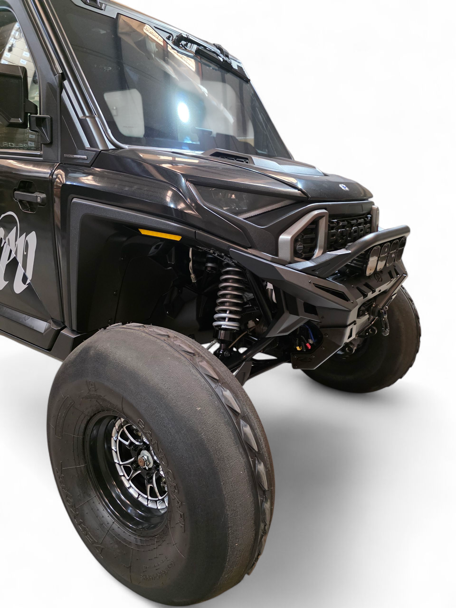 Photo of 2024+ Polaris Ranger 1500 XD Volt Front Bumper by Elektric Offroad - Premium for UTVs / Side by Sides