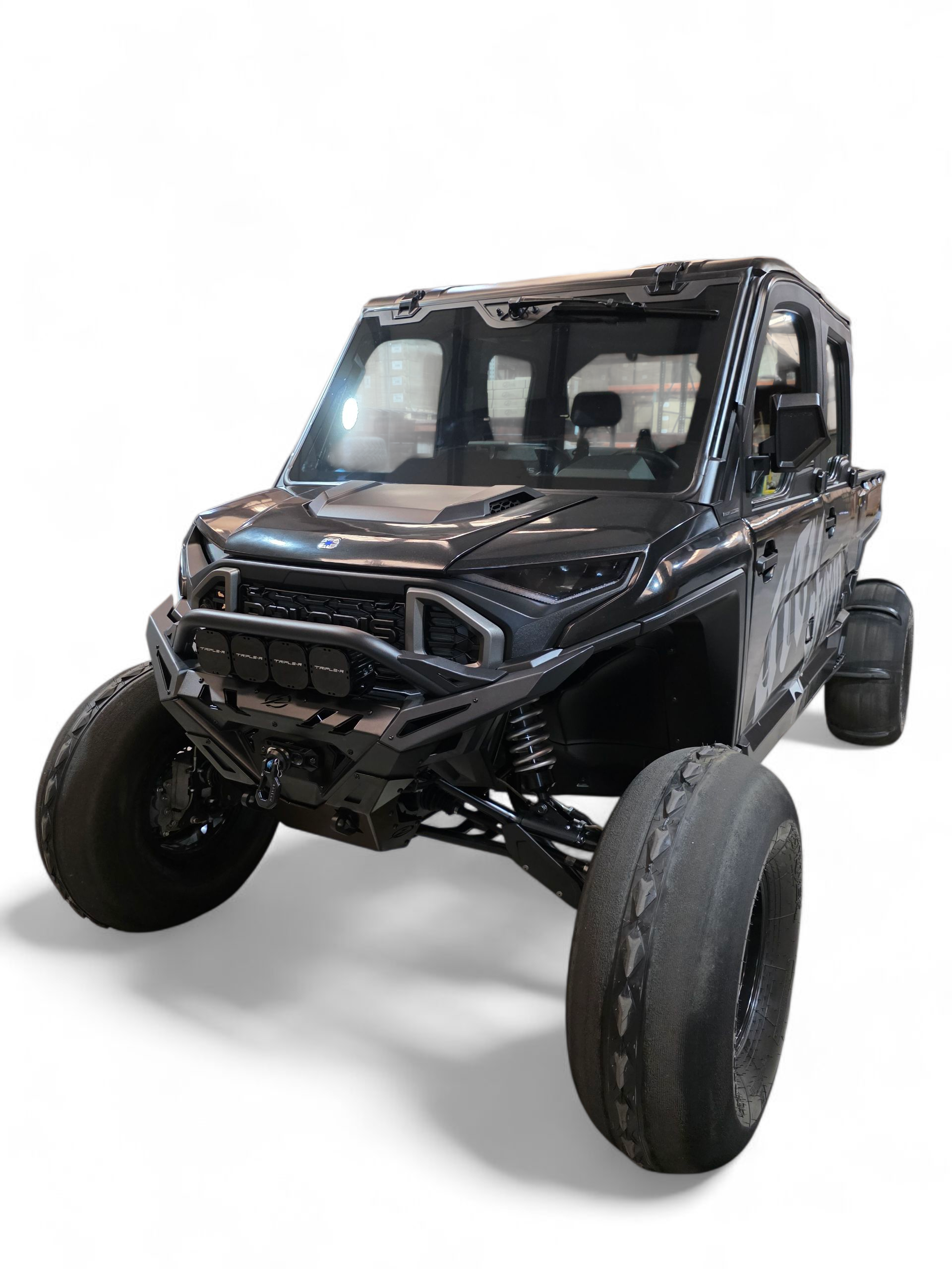 Photo of 2024+ Polaris Ranger 1500 XD Volt Front Bumper by Elektric Offroad - Premium for UTVs / Side by Sides