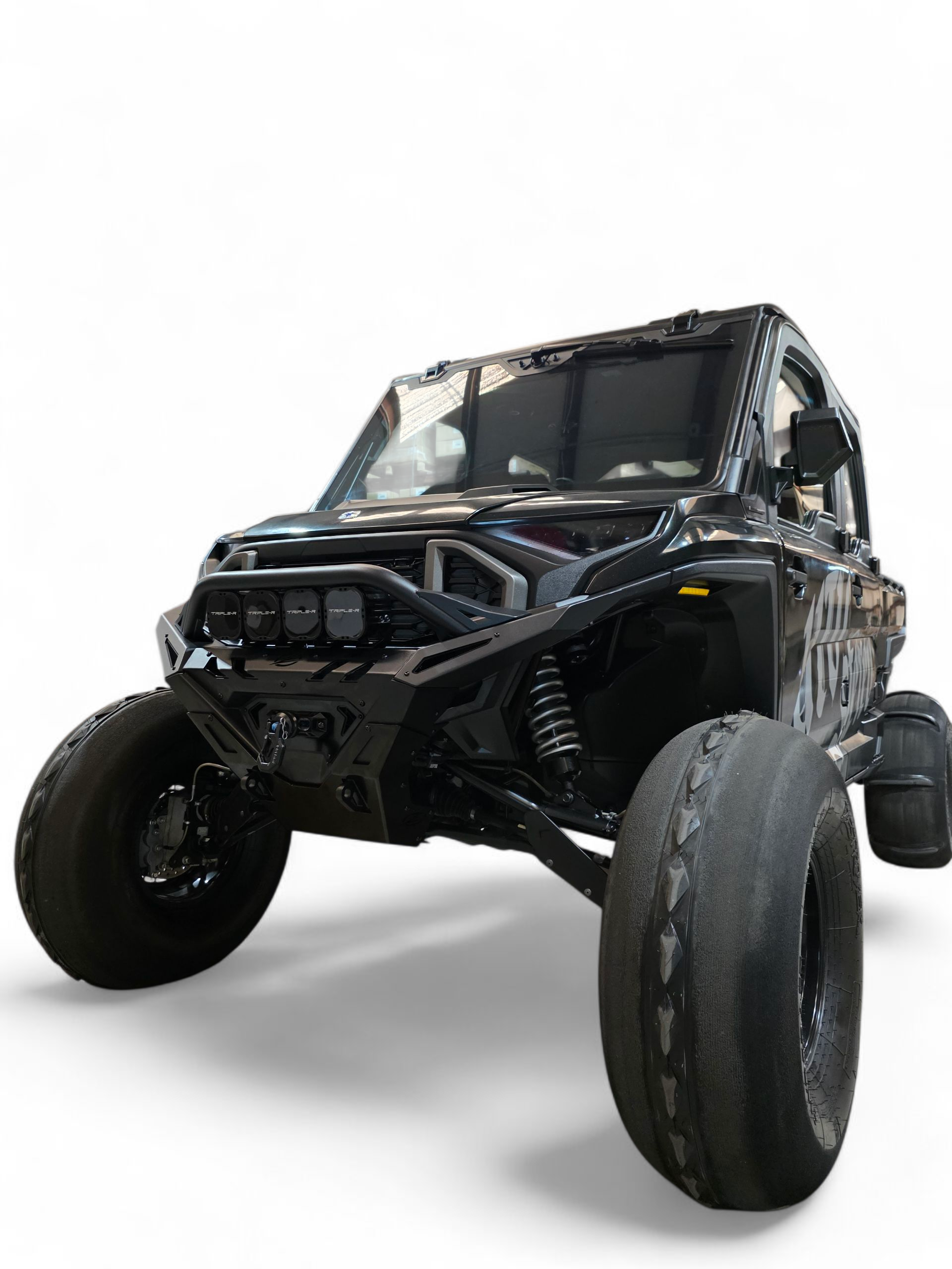 Photo of 2024+ Polaris Ranger 1500 XD Volt Front Bumper by Elektric Offroad - Premium for UTVs / Side by Sides