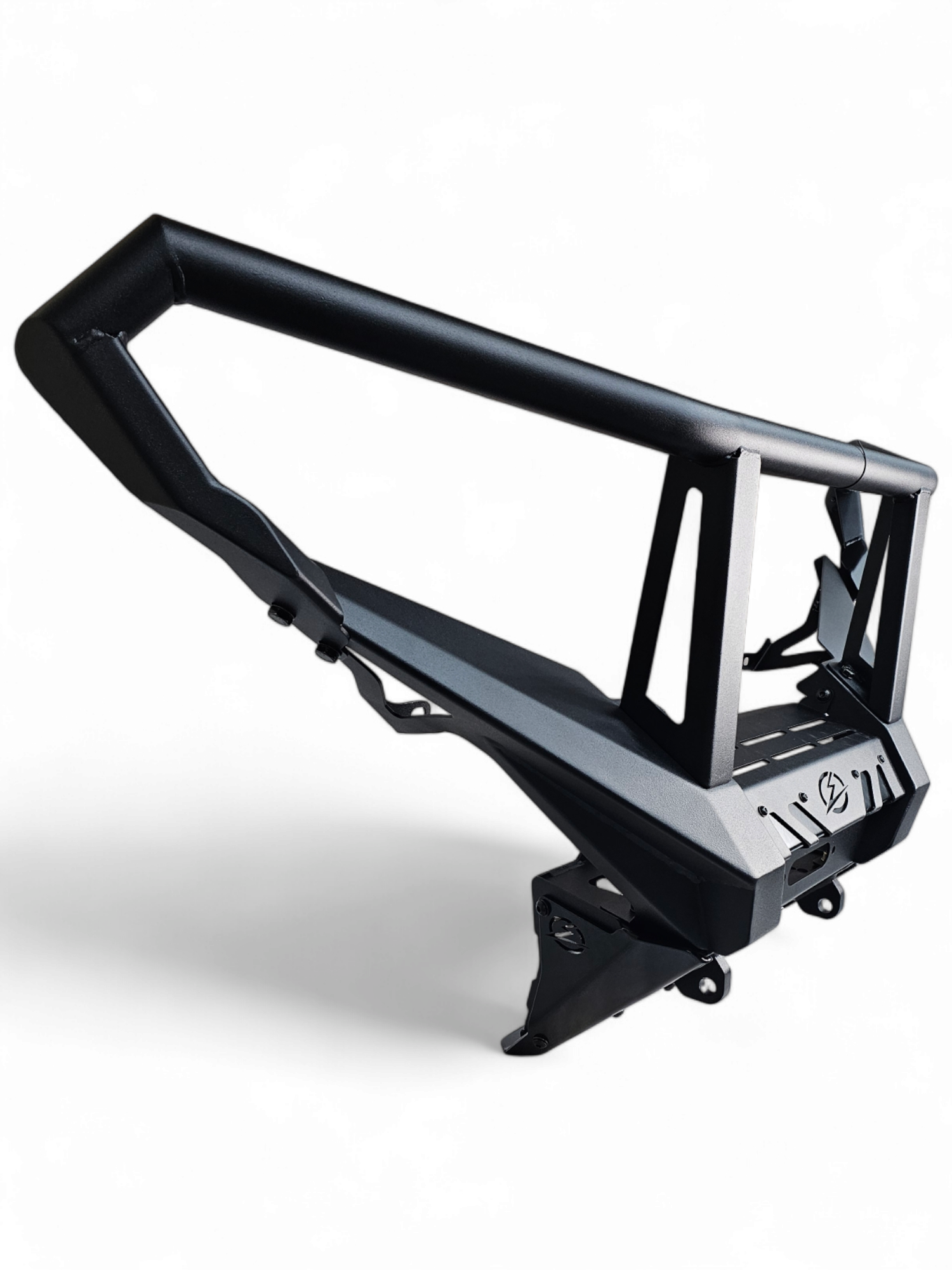 Photo of 2024+ Polaris Xpedition HDX Front Winch Bumper with Brush Guard by Elektric Offroad - Premium for UTVs / Side by Sides