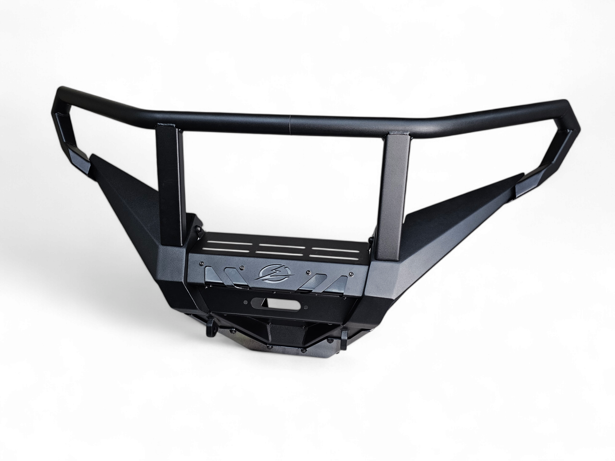 Photo of 2024+ Polaris Xpedition HDX Front Winch Bumper with Brush Guard by Elektric Offroad - Premium for UTVs / Side by Sides