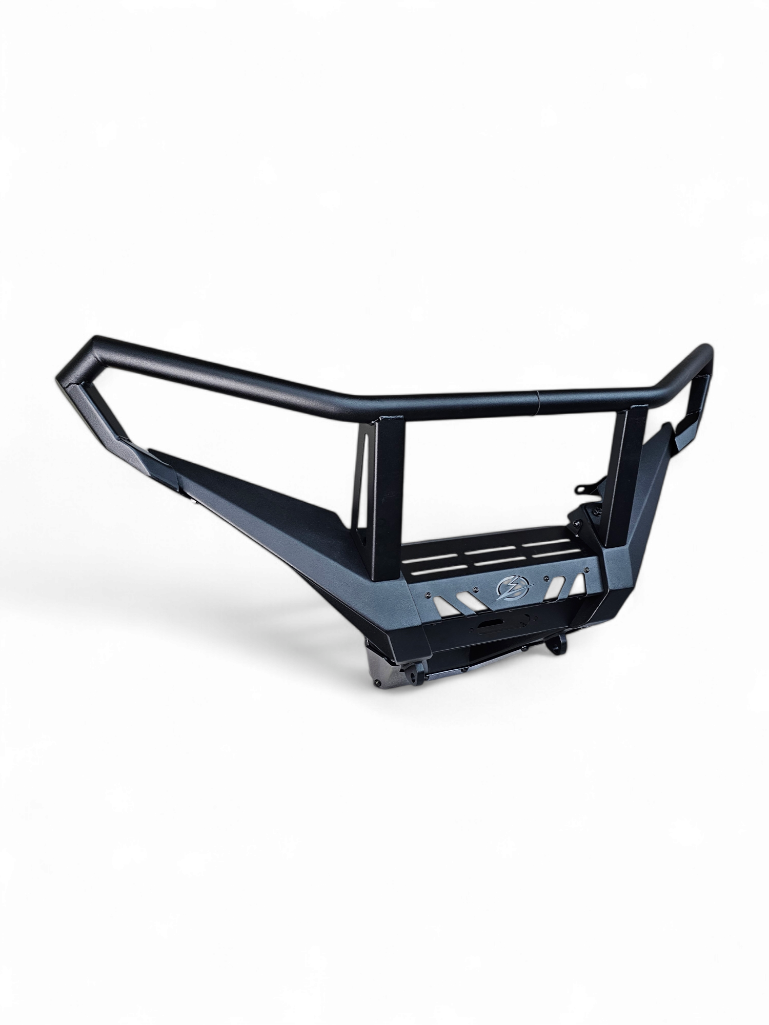 Photo of 2024+ Polaris Xpedition HDX Front Winch Bumper with Brush Guard by Elektric Offroad - Premium for UTVs / Side by Sides
